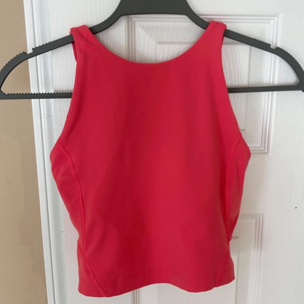 Lululemon Pink High Neck Align Tank